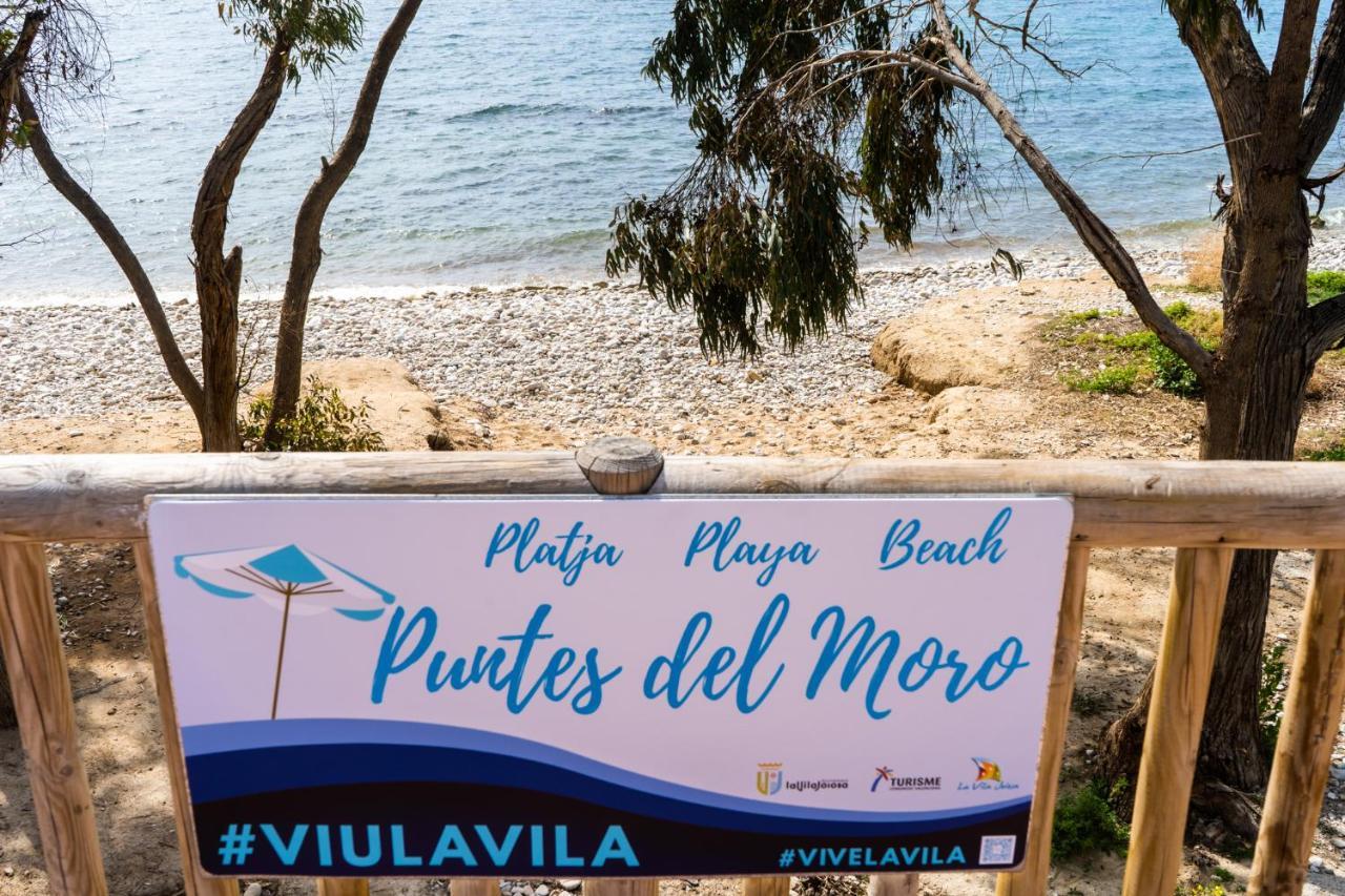 Primera Linea De Mar Con Piscina, Gimnasio Y Parking 2 Hab Y 2 Banos Villajoyosa Kültér fotó